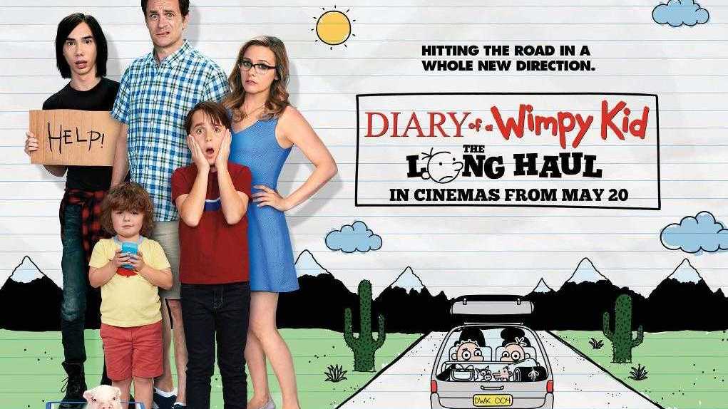 Diary of a Wimpy Kid The Long Haul Cover Pic 1